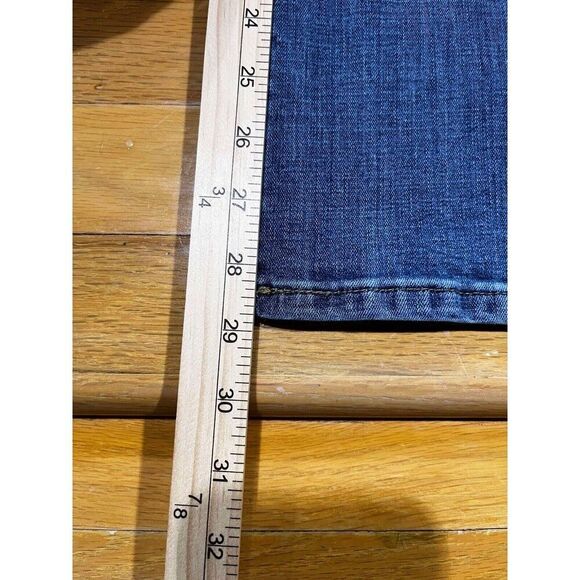 Levis Jeans Womens 6S Bootcut Blue Mid Rise Denim Classic Western Stretch Y2K - Picture 7 of 8